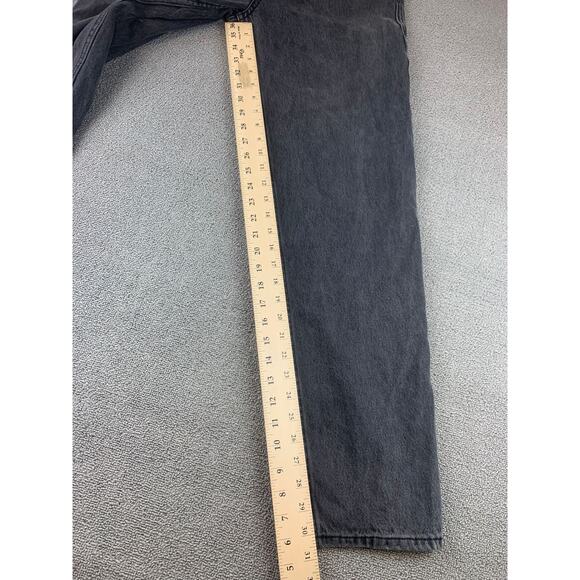 Empyre Denim Jeans Size 3 Black‎ Faded Gray Embroidered Patches - Picture 10 of 11